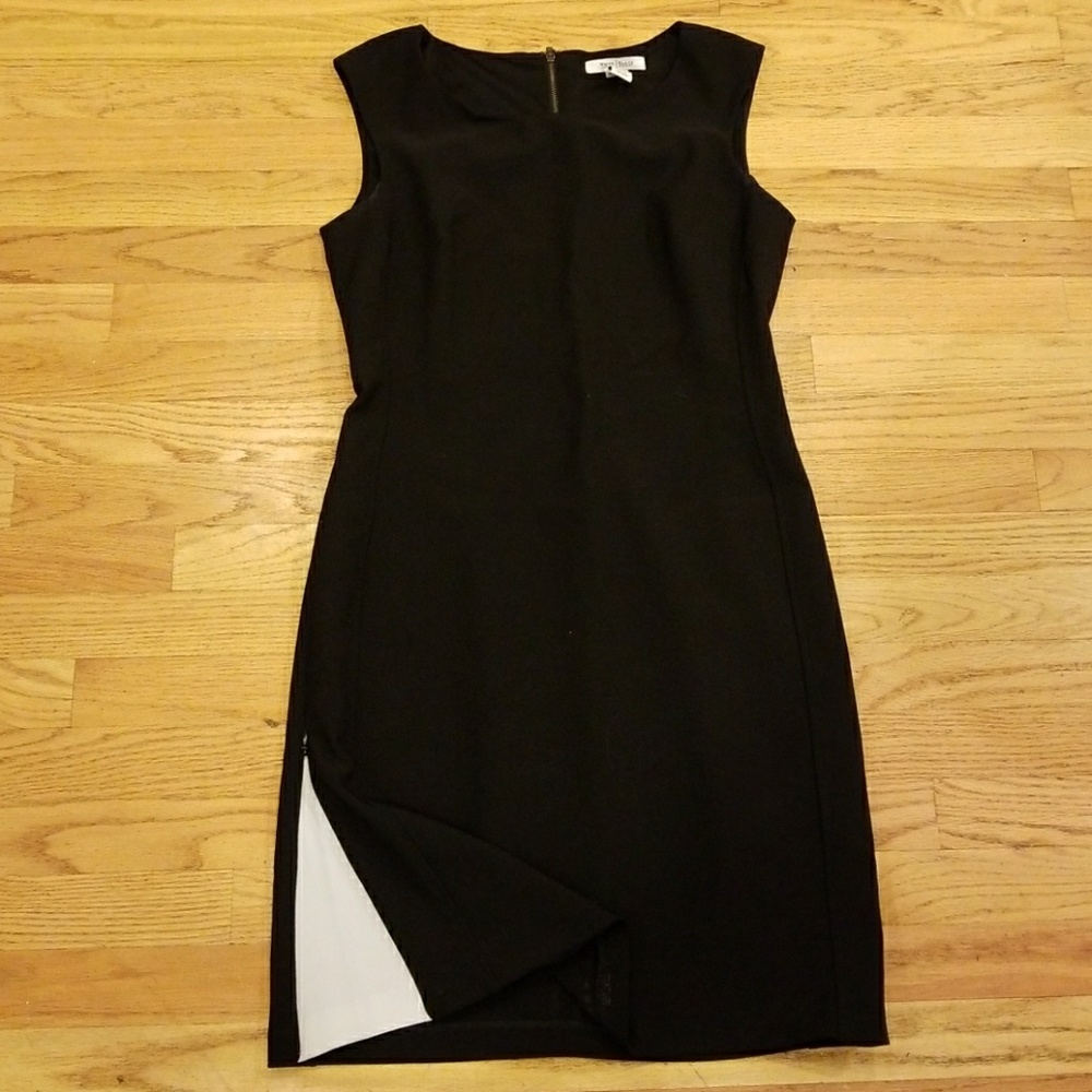 LBD with White Accent